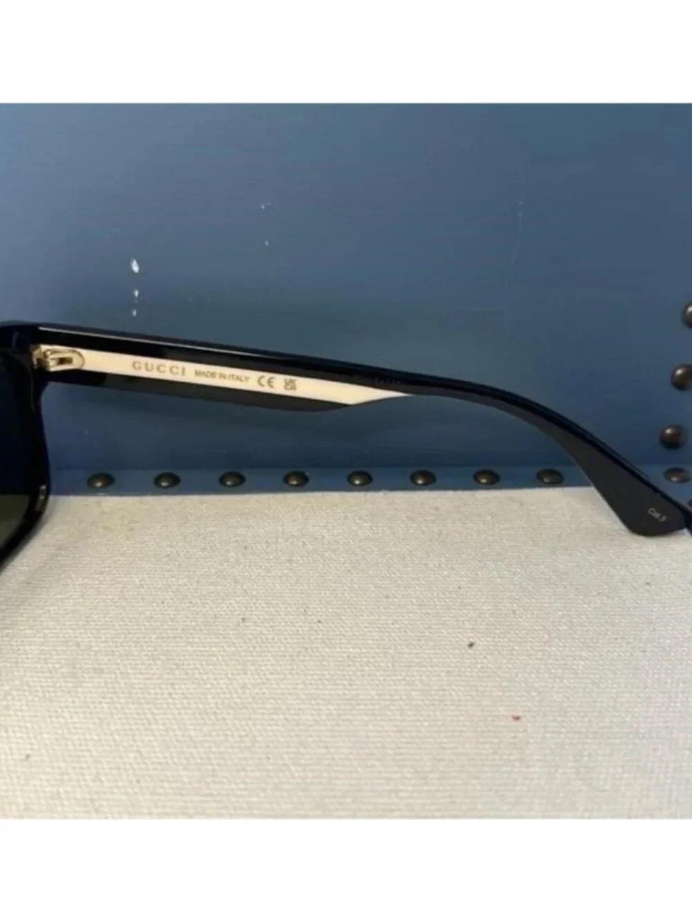 💯 Authentic- New Gucci GG0340S 008 Brown Green Sunglasses